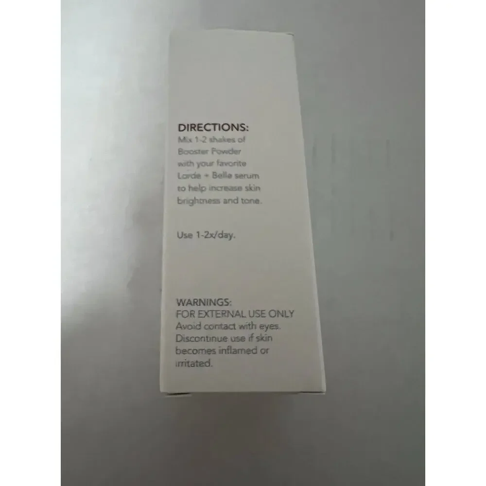 NEW IN BOX Lorde + Belle C+ Brightening Booster Powder Vitamin C Skincare